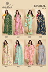 Akshaya Vol 4 By Kashvi Swarovski Work Weightless Printed Sarees Wholesale Online
